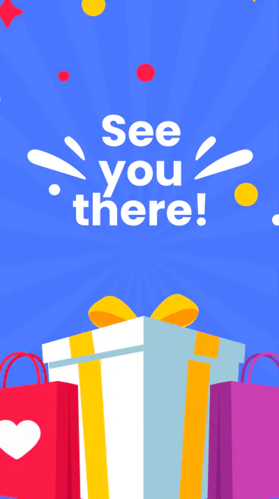 Free Boxing Day Event Instagram Story Template to Edit Online