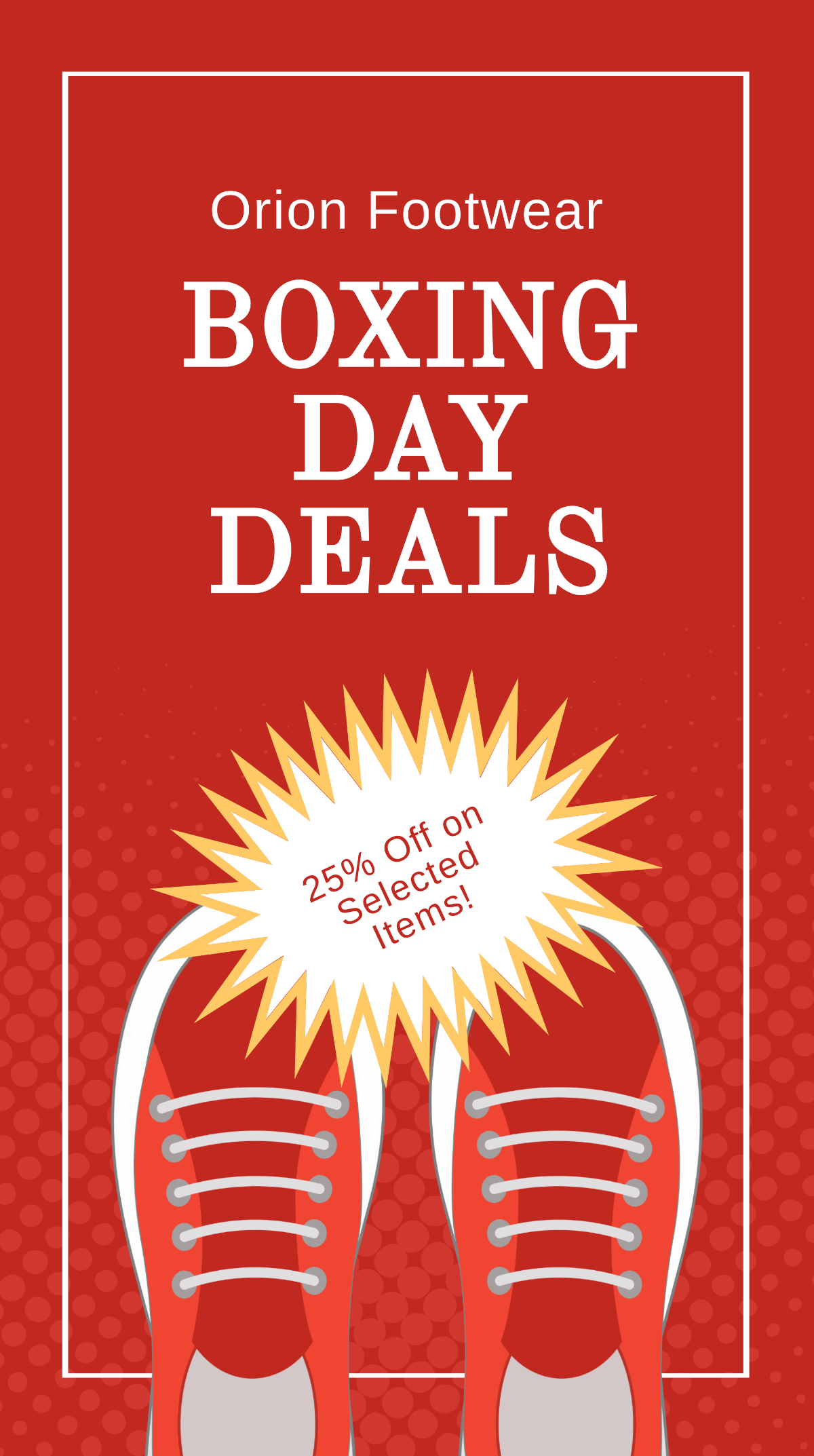 Boxing Day Deals WhatsApp Post