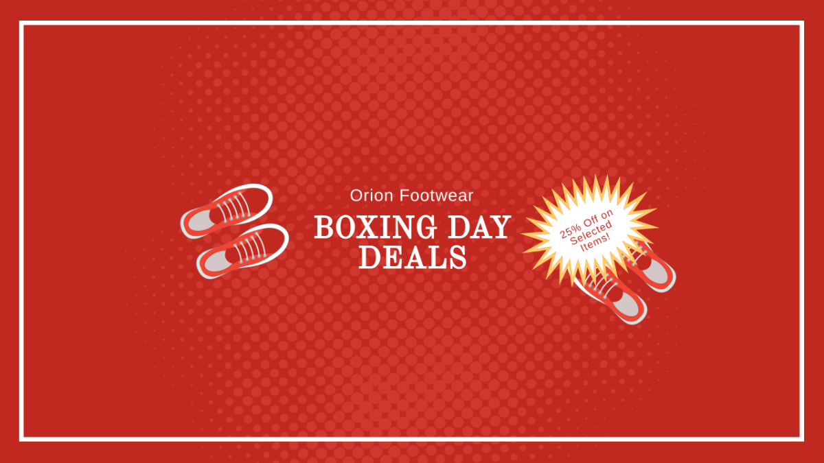 Boxing Day Deals YouTube Banner Template