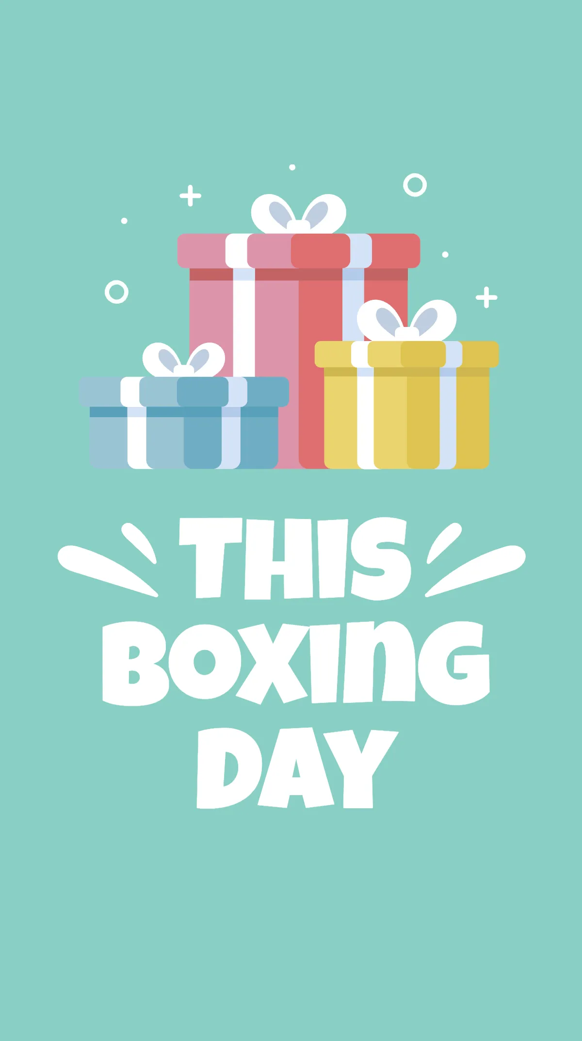 Free Boxing Day Kids Fashion Sale Instagram Story Template to Edit Online