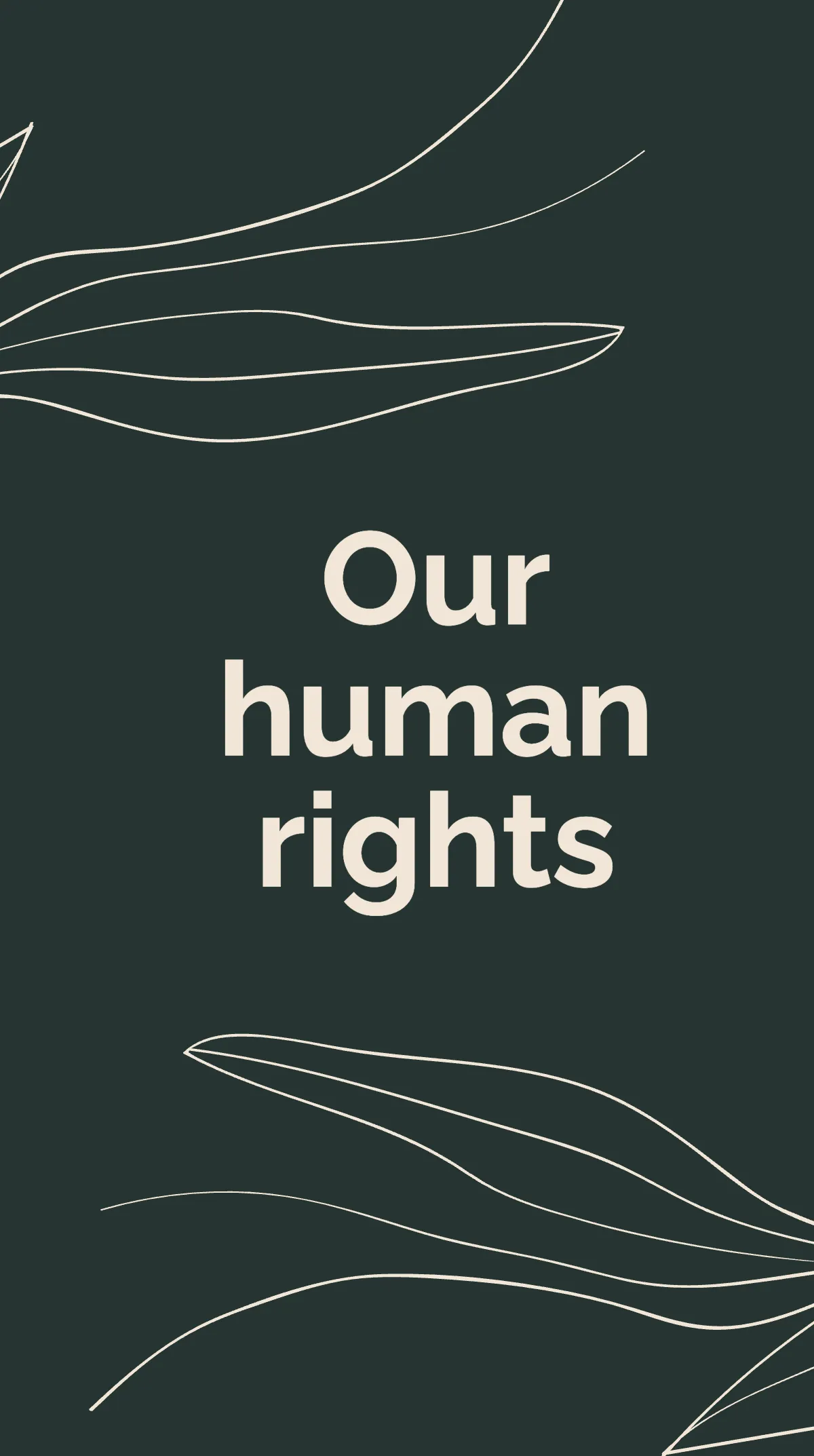 Human Rights Day Quote Instagram Story Template
