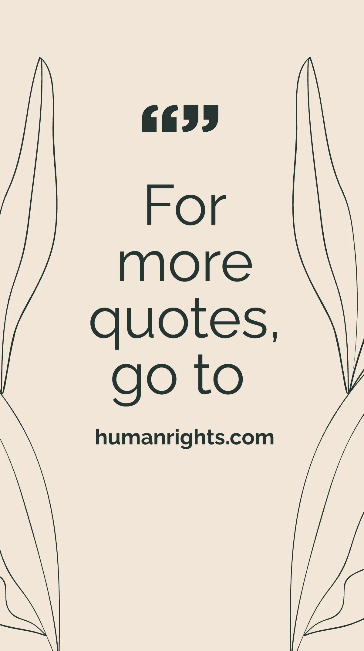 Human Rights Day Quote Instagram Story Template