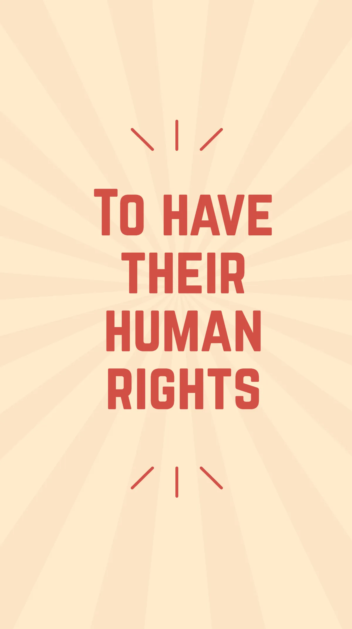 Free Vintage Human Rights Instagram Story Template to Edit Online
