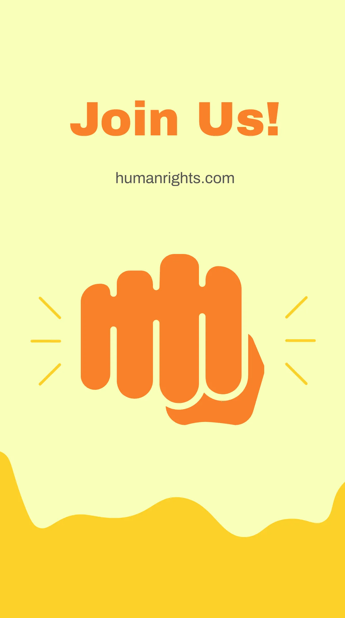 Free Human Rights Campaign Instagram Story Template to Edit Online