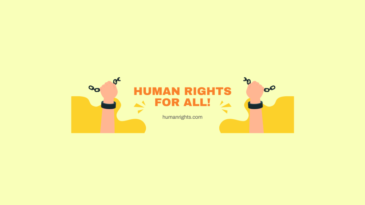 Free Human Rights Campaign Youtube Banner Template