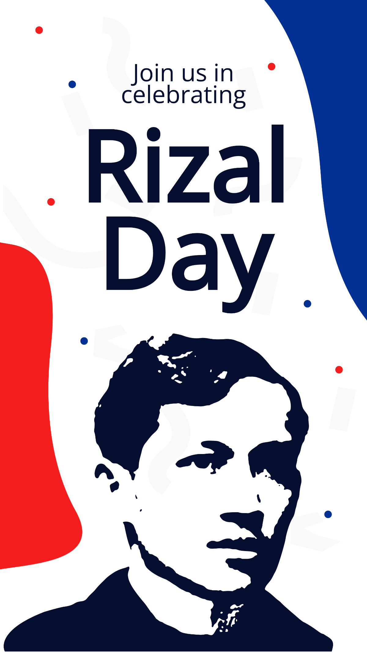 Rizal Day Celebration WhatsApp Post Template