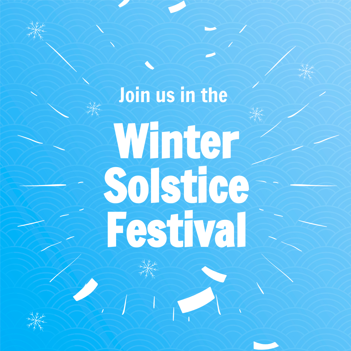 Winter Solstice Festival Linkedin Post Template