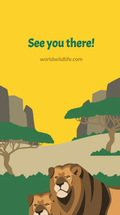 Free World Wildlife Conservation Event Instagram Story Template to Edit Online