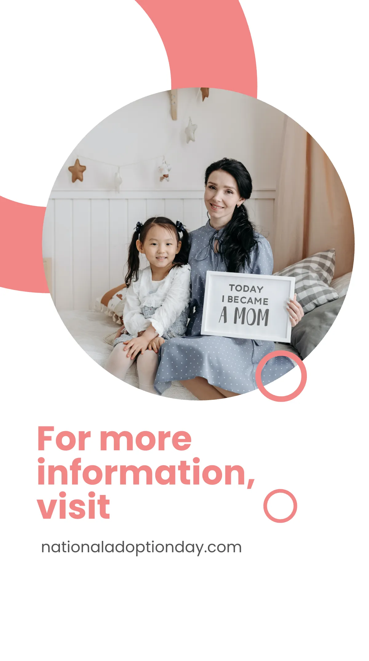 Free National Adoption Day Instagram Story Template to Edit Online