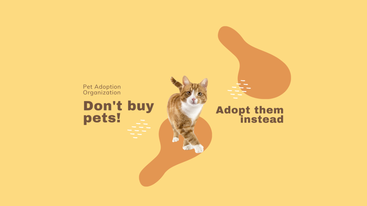 Pet Adoption Youtube Banner Template