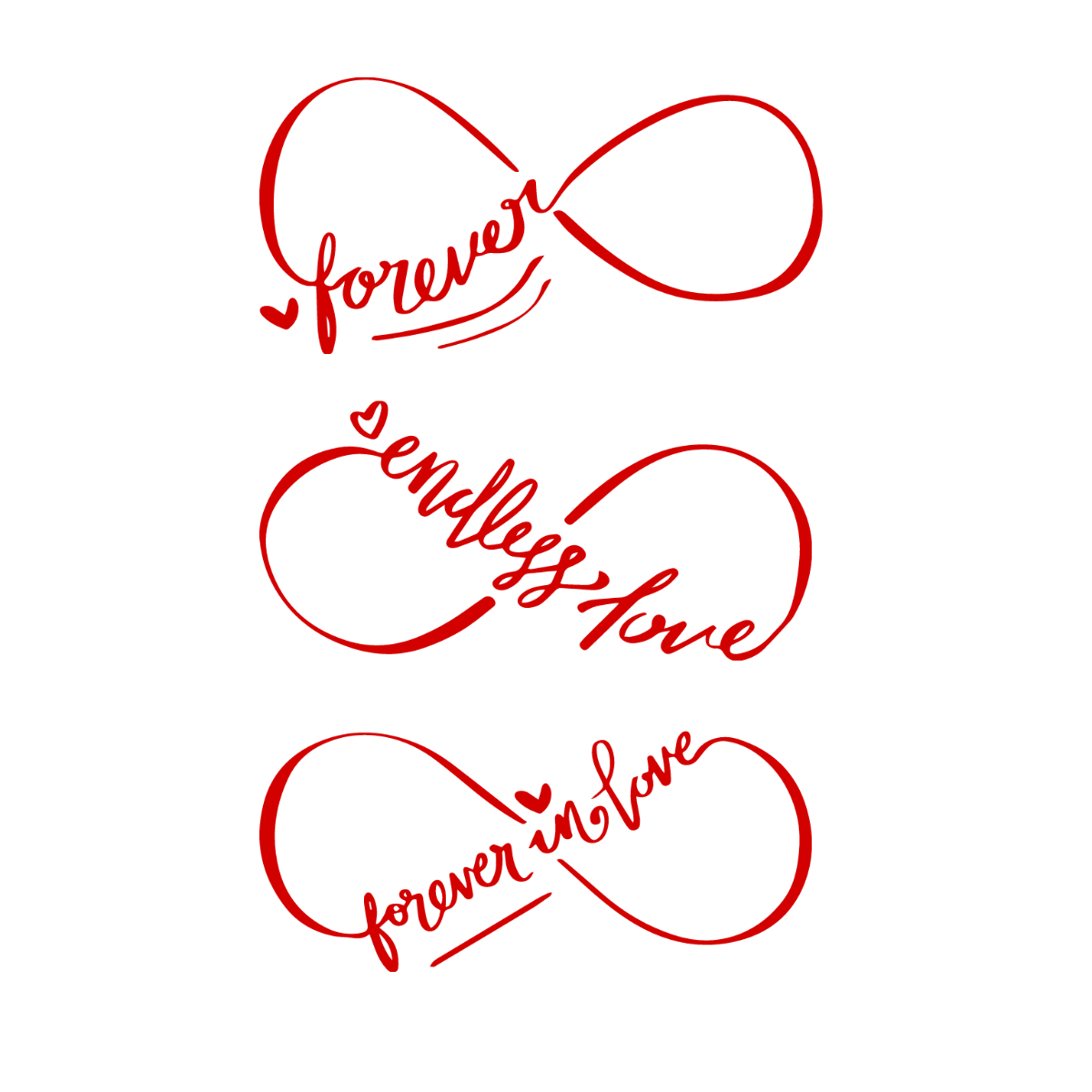 Forever Infinity Vector Template