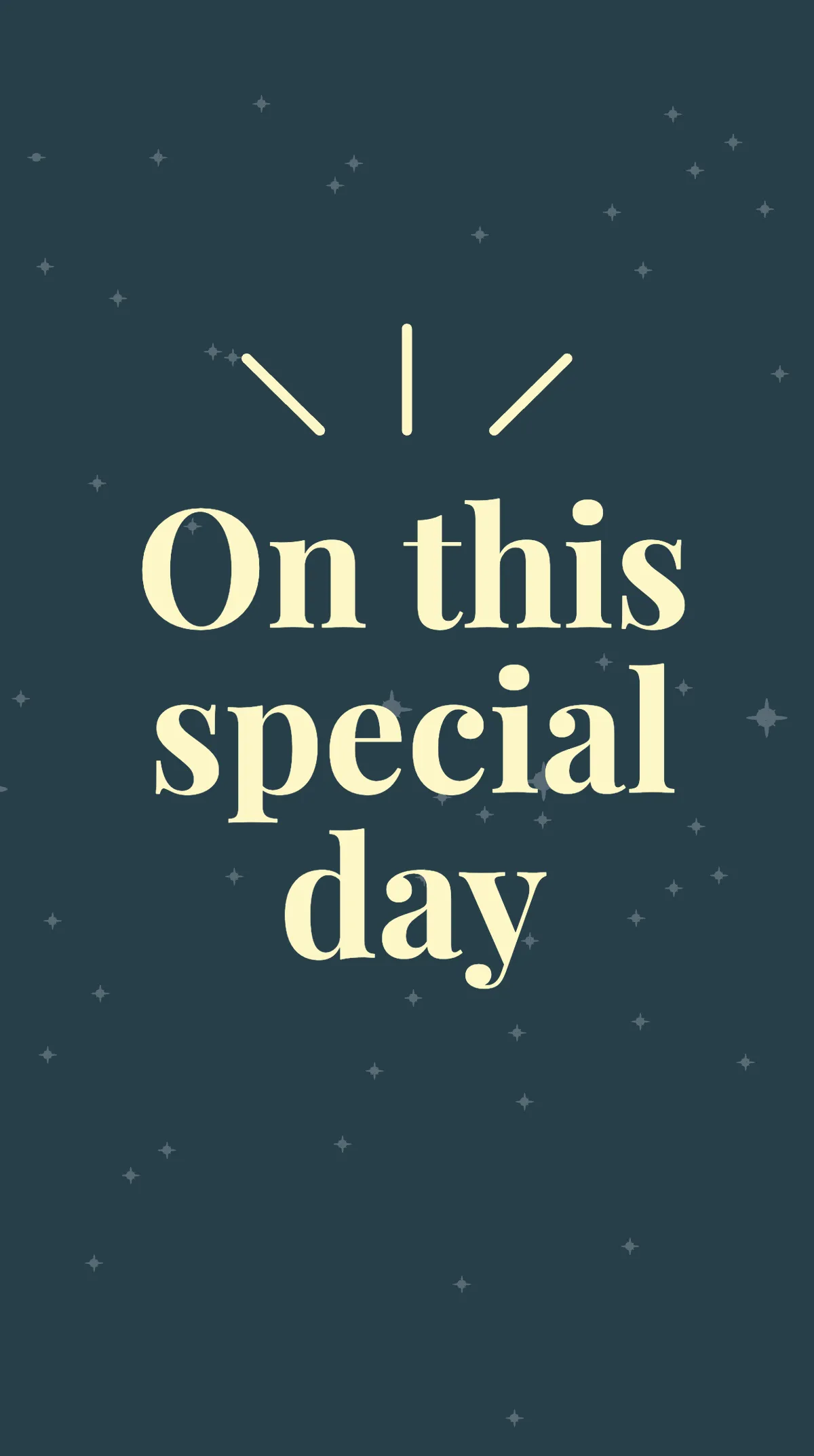 Free First Advent Sunday Instagram Story Template to Edit Online