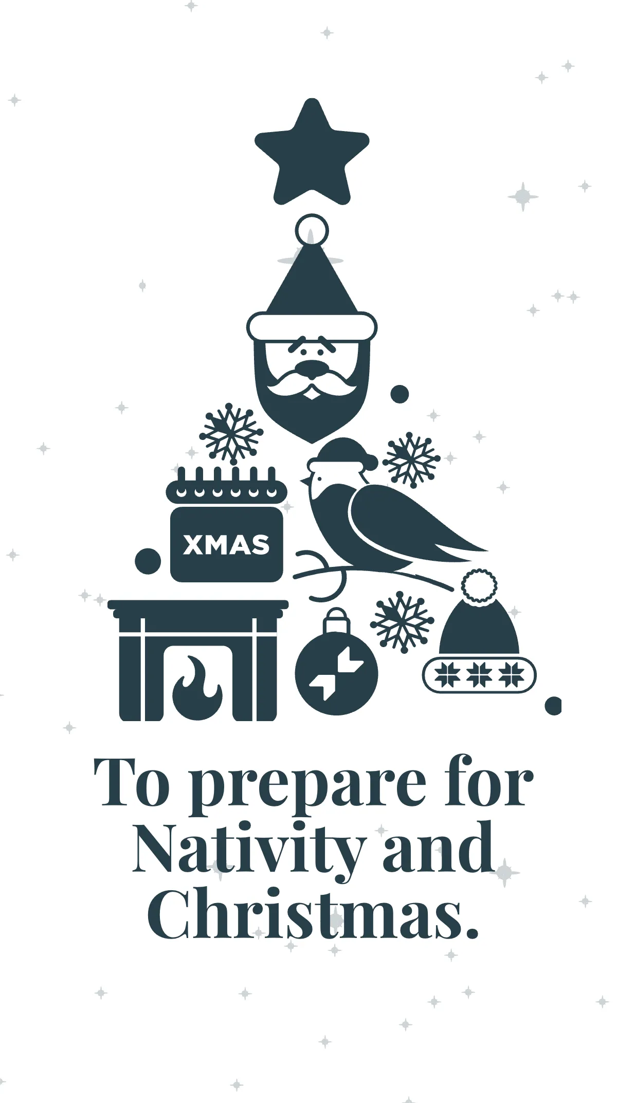 Free First Advent Sunday Instagram Story Template to Edit Online