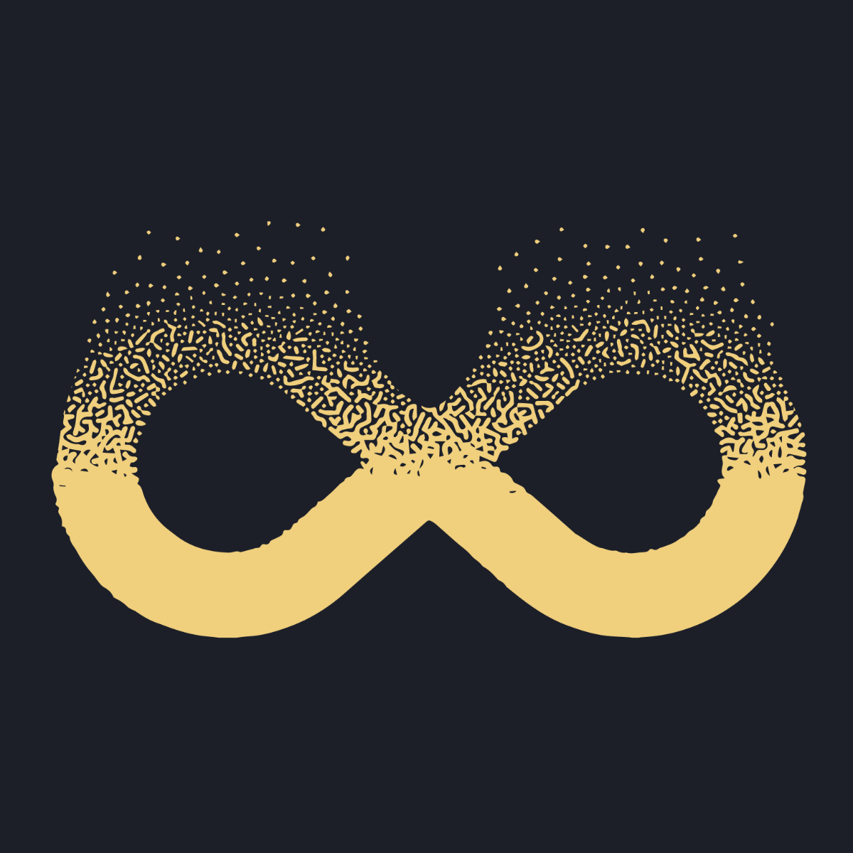 Free Gold Infinity Vector Template