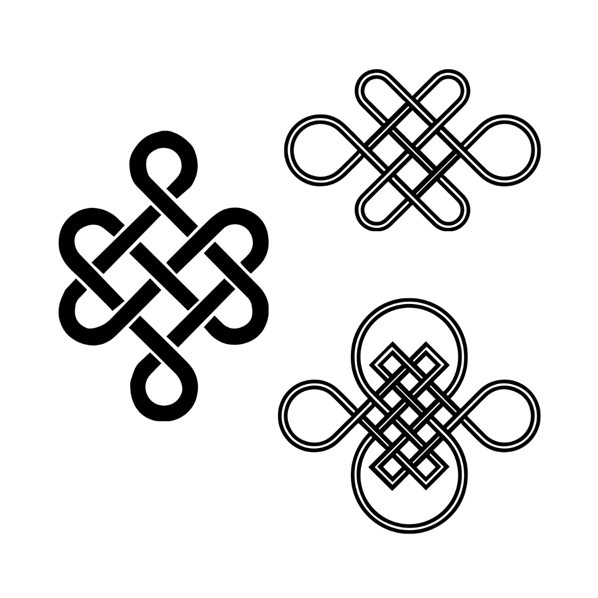 Free Infinity Knot Vector Template