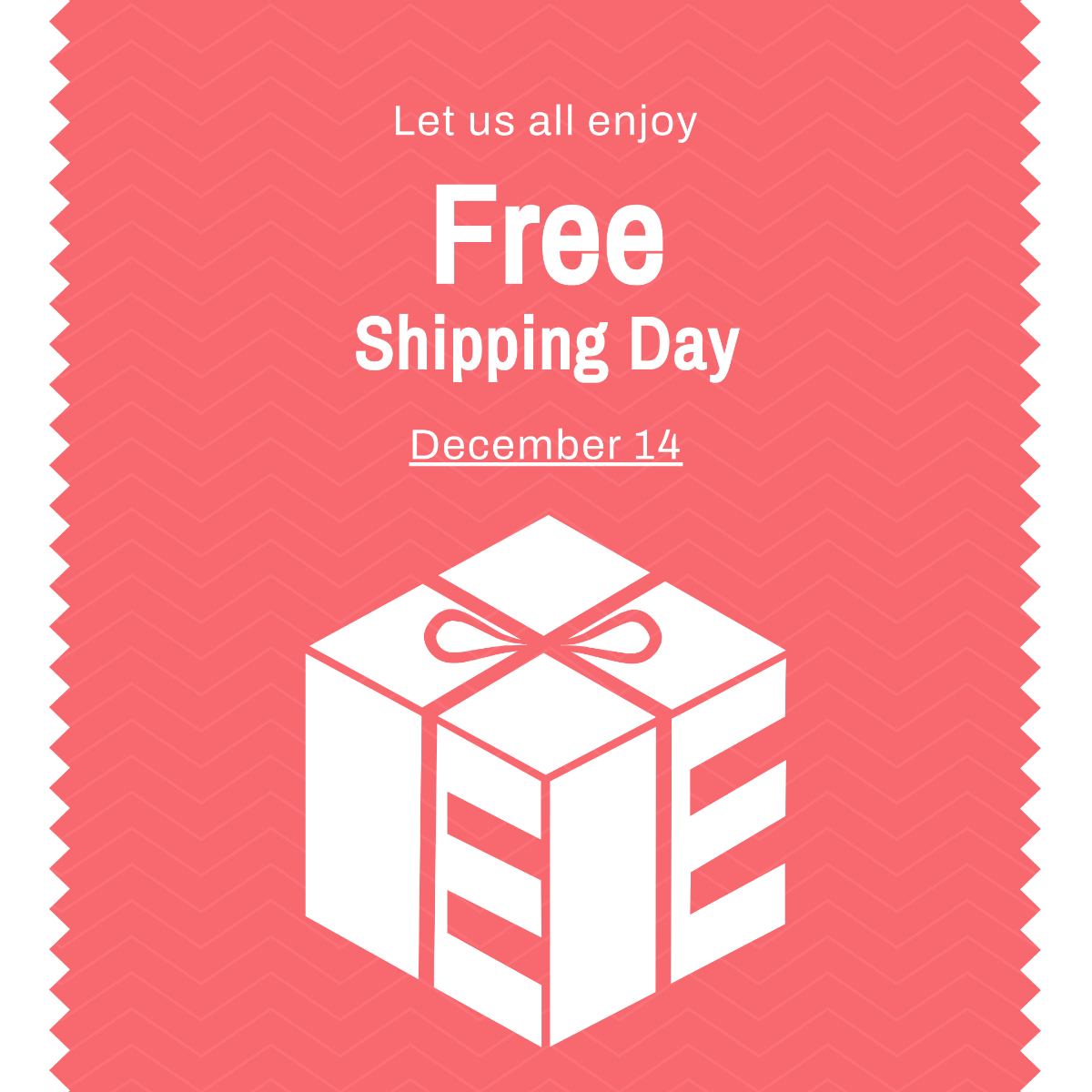 FREE SHIPPING DAY - December 14, 2024 - National Today