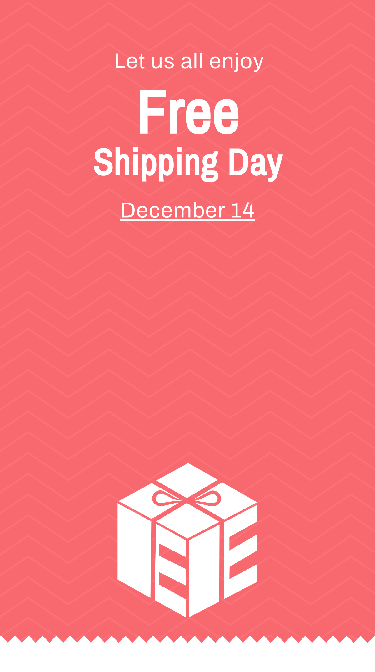 Shipping Day Snapchat Geofilter Template