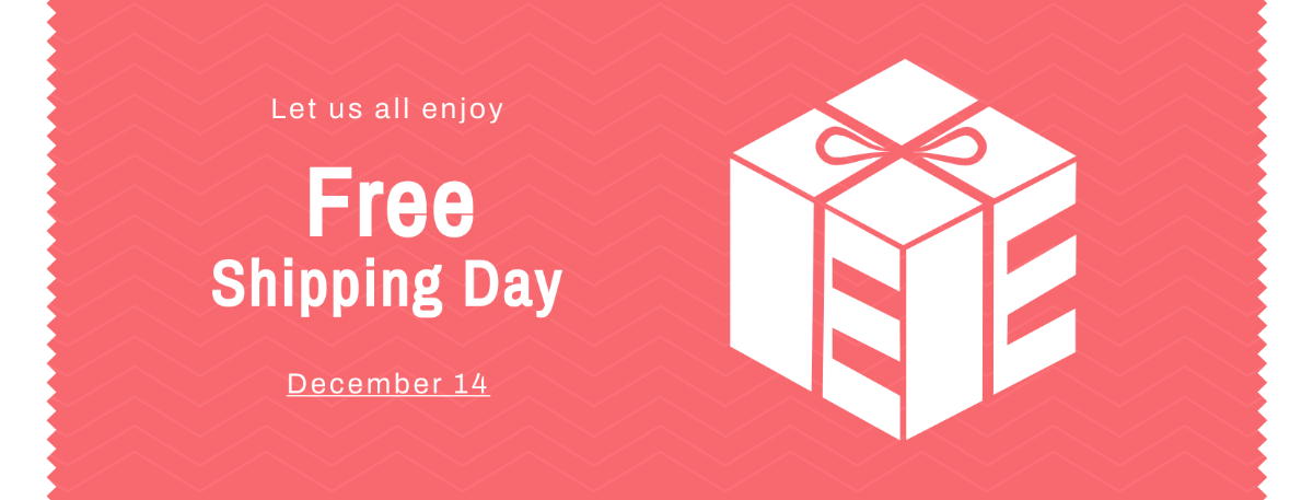 Shipping Day Facebook Cover Template