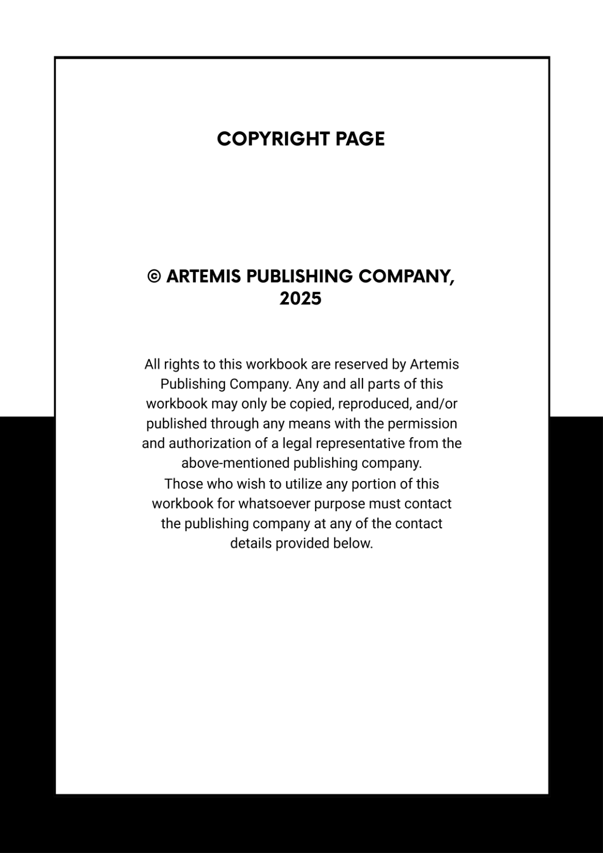 Free Course Workbook Template to Edit Online