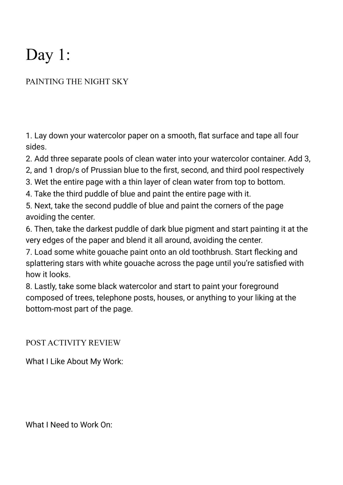 Free Course Workbook Template to Edit Online