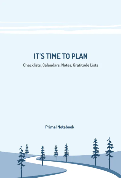 Free Blue Sky Planner Cover Template to Edit Online