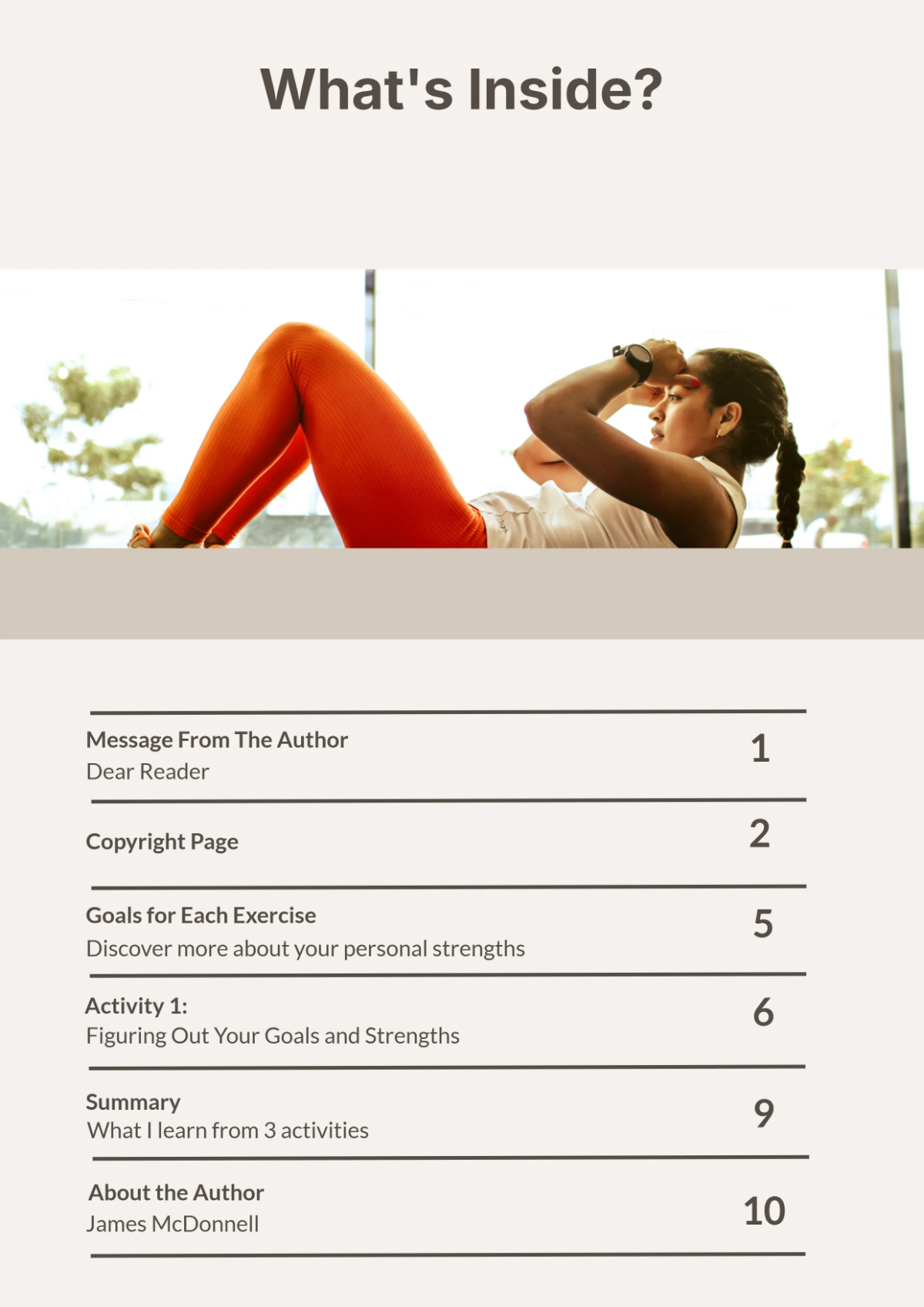 Free Coaching Workbook Template to Edit Online