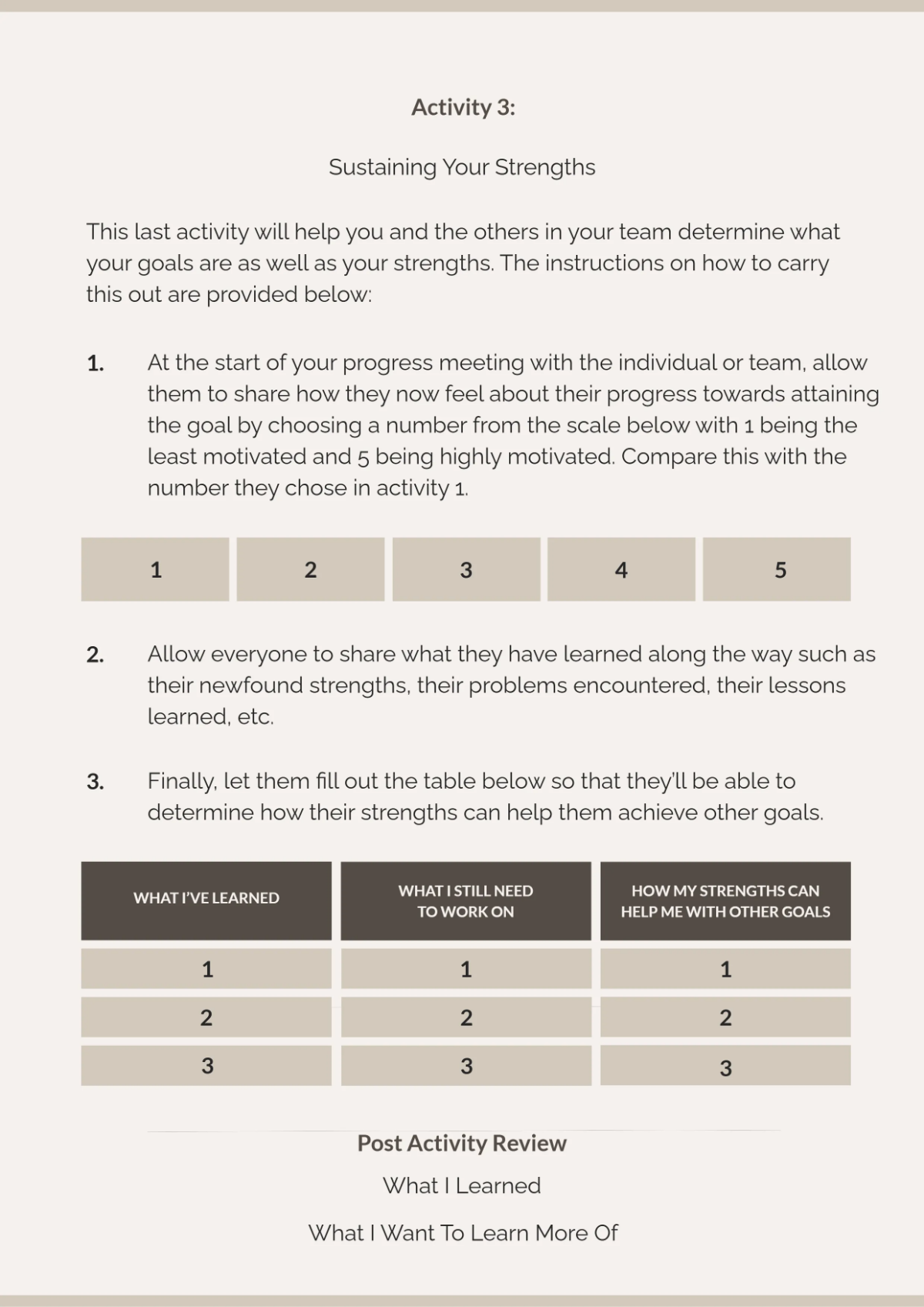 Free Coaching Workbook Template to Edit Online