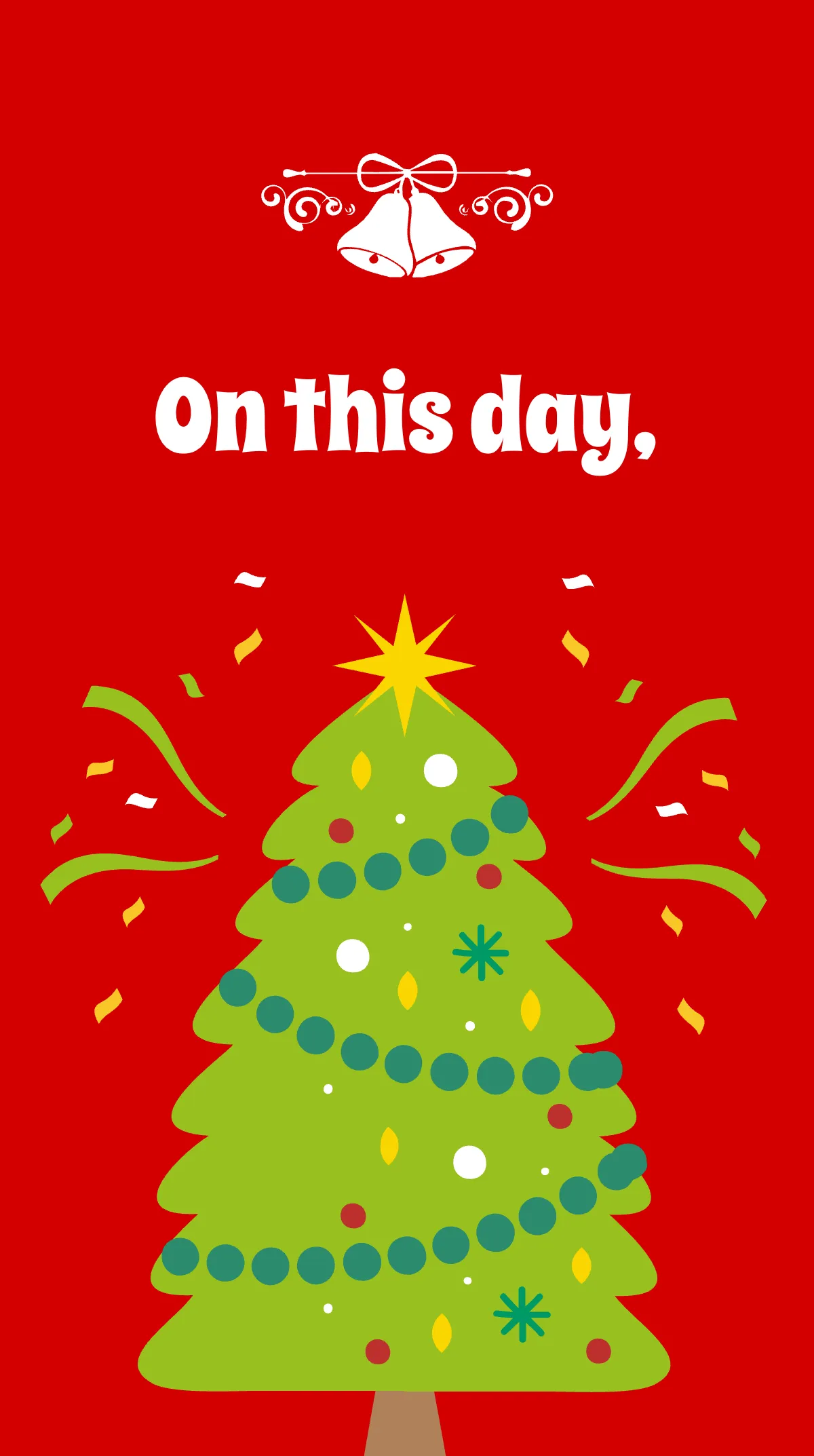 Free Christmas Jumper Day Event Instagram Story Template to Edit Online