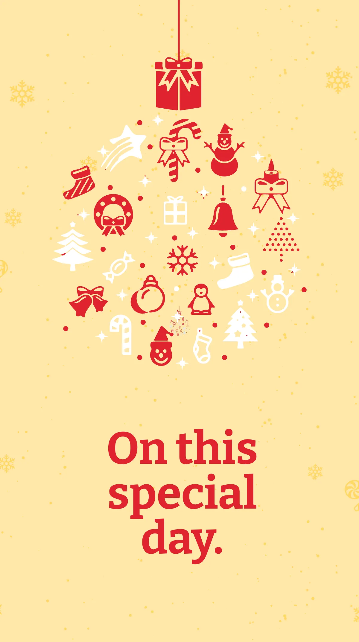 Free Ugly Sweater Day Instagram Story Template to Edit Online