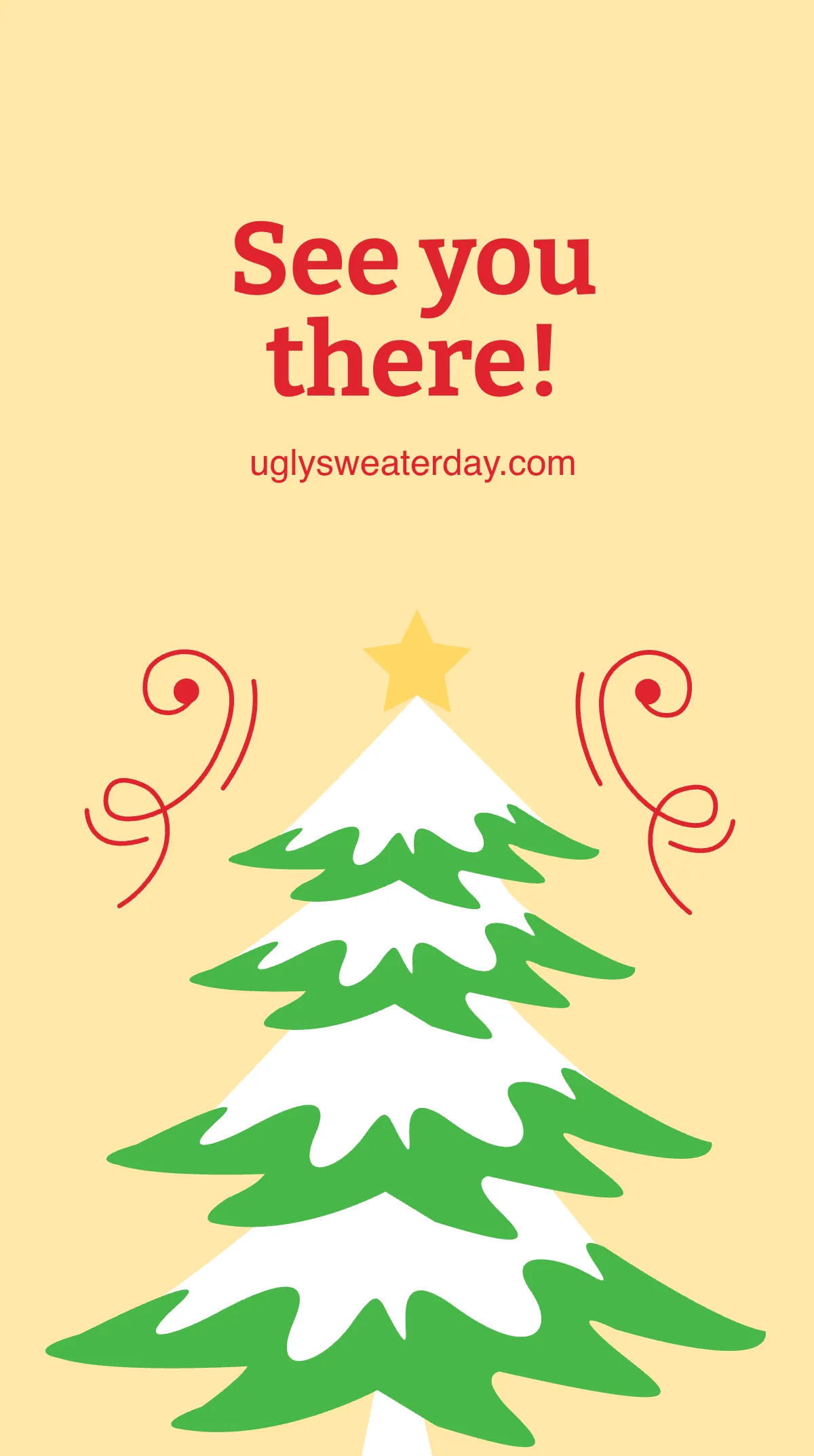 Free Ugly Sweater Day Instagram Story Template to Edit Online