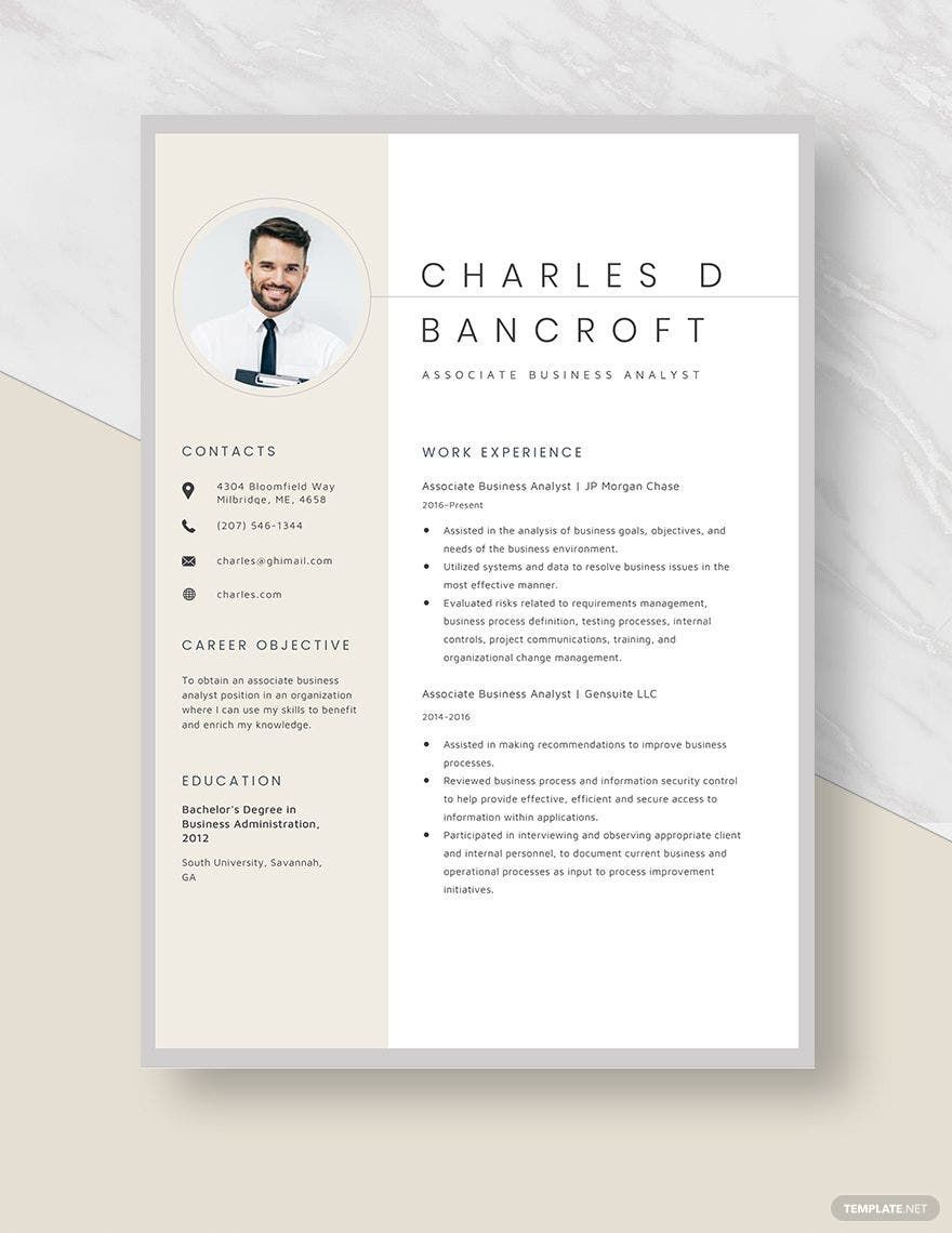 associate-business-analyst-resume-download-in-word-apple-pages