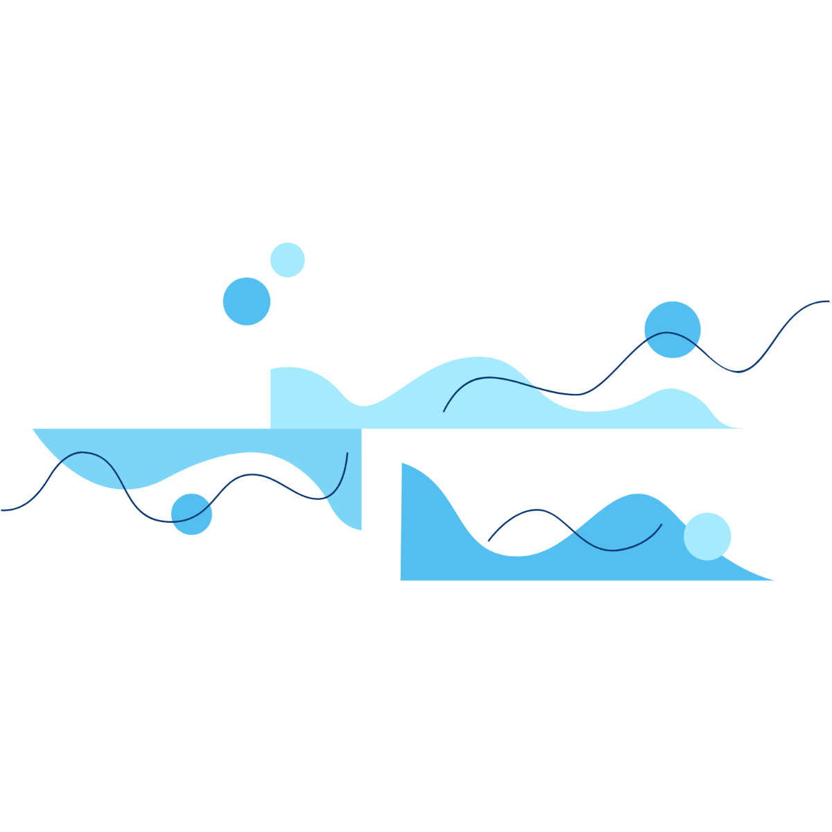 Abstract Water Vector