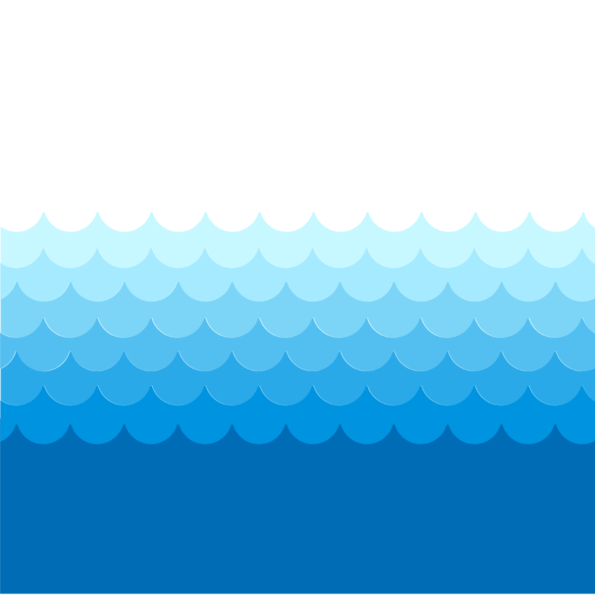 Free Flat Water Vector Template