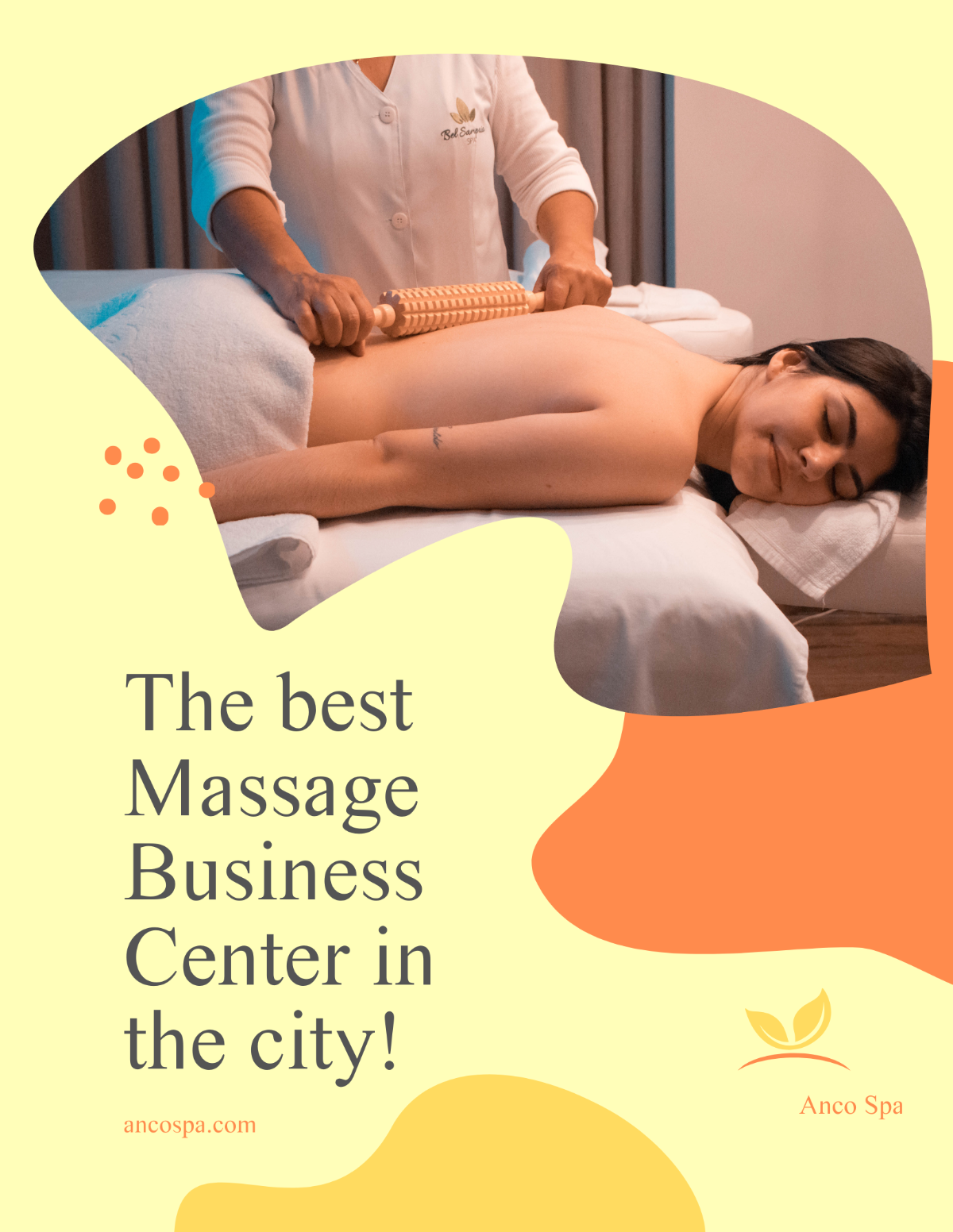 Massage Business Flyer Template - Edit Online & Download