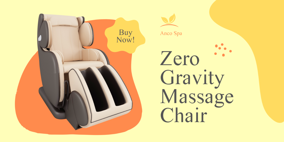Free Massage Chair Promotion Banner Template