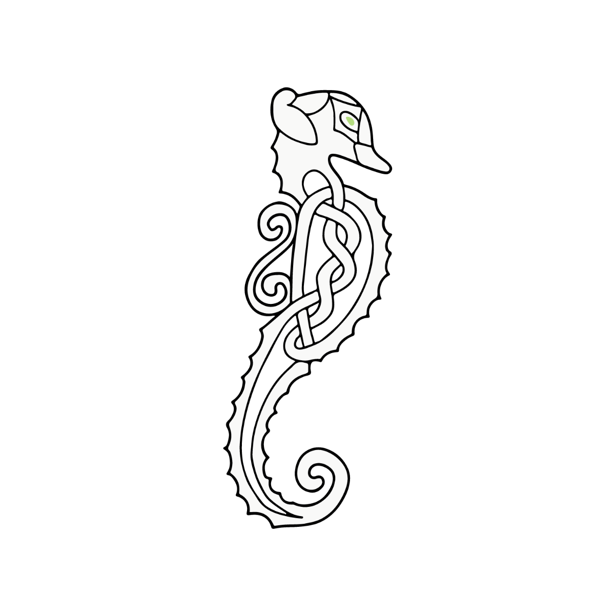 Free Celtic Animal Vector Template