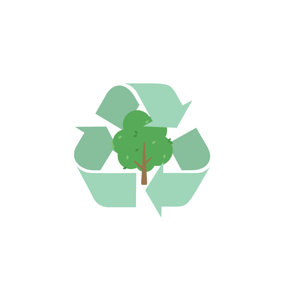 Recycle Tree Vector Template