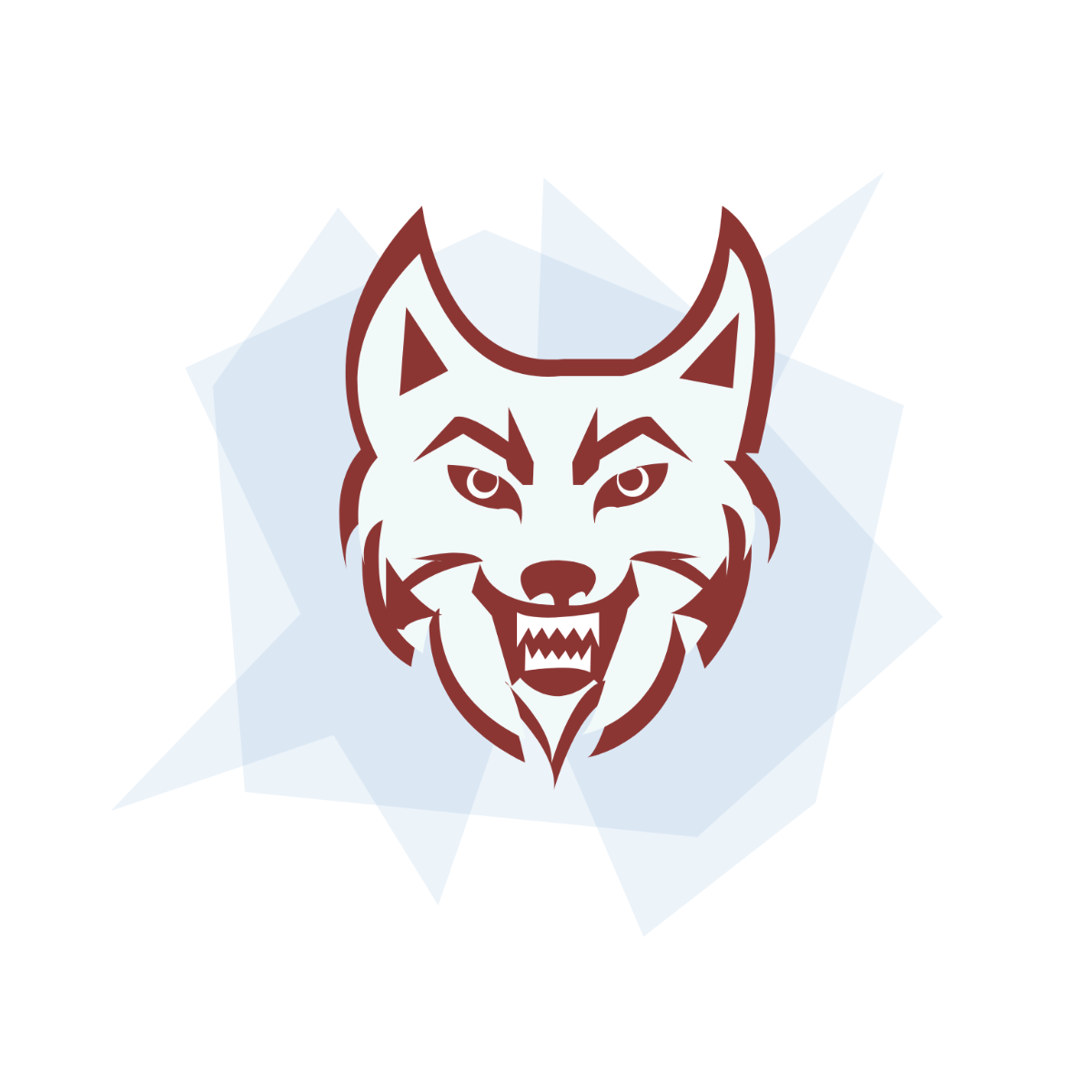 Mean Wolf Vector Template