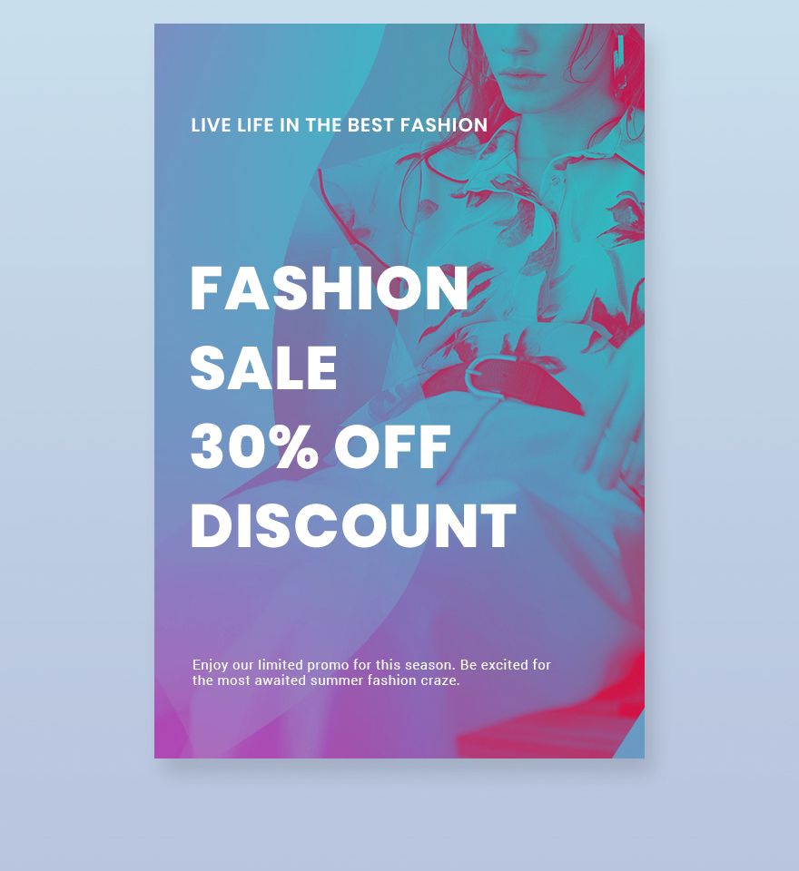 Fashion Products Sale Tumblr Post Template