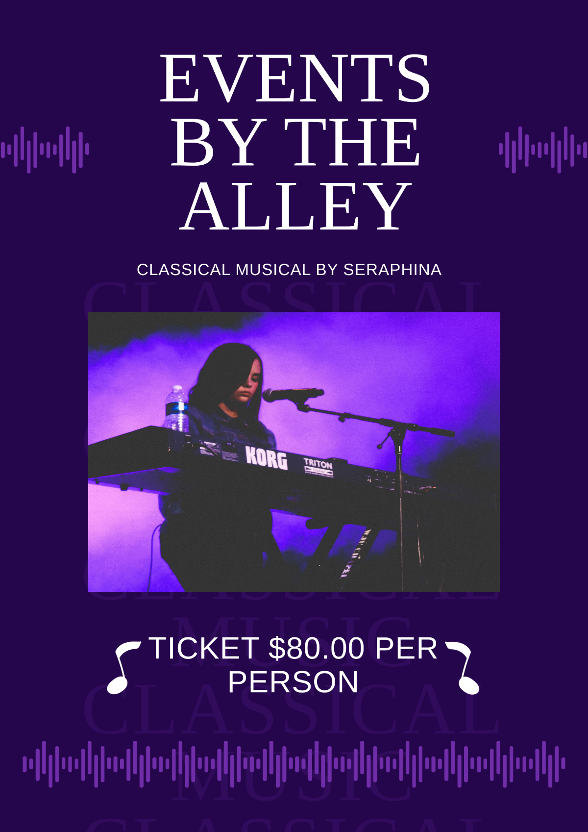 Free A3 Event Poster Template