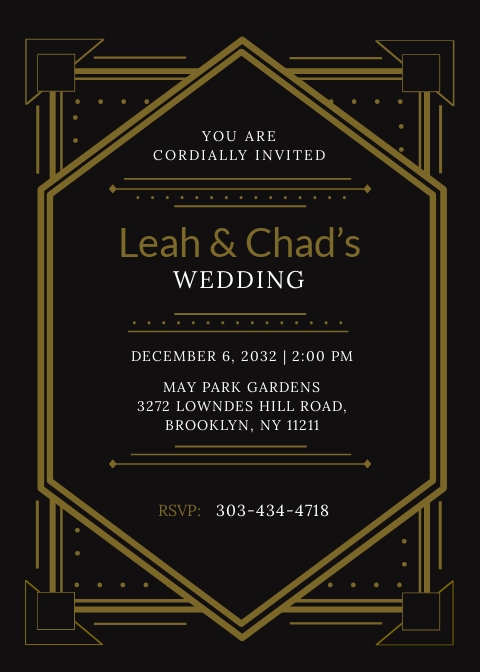 195 Free Wedding Invitation Templates Customize Download Template Net