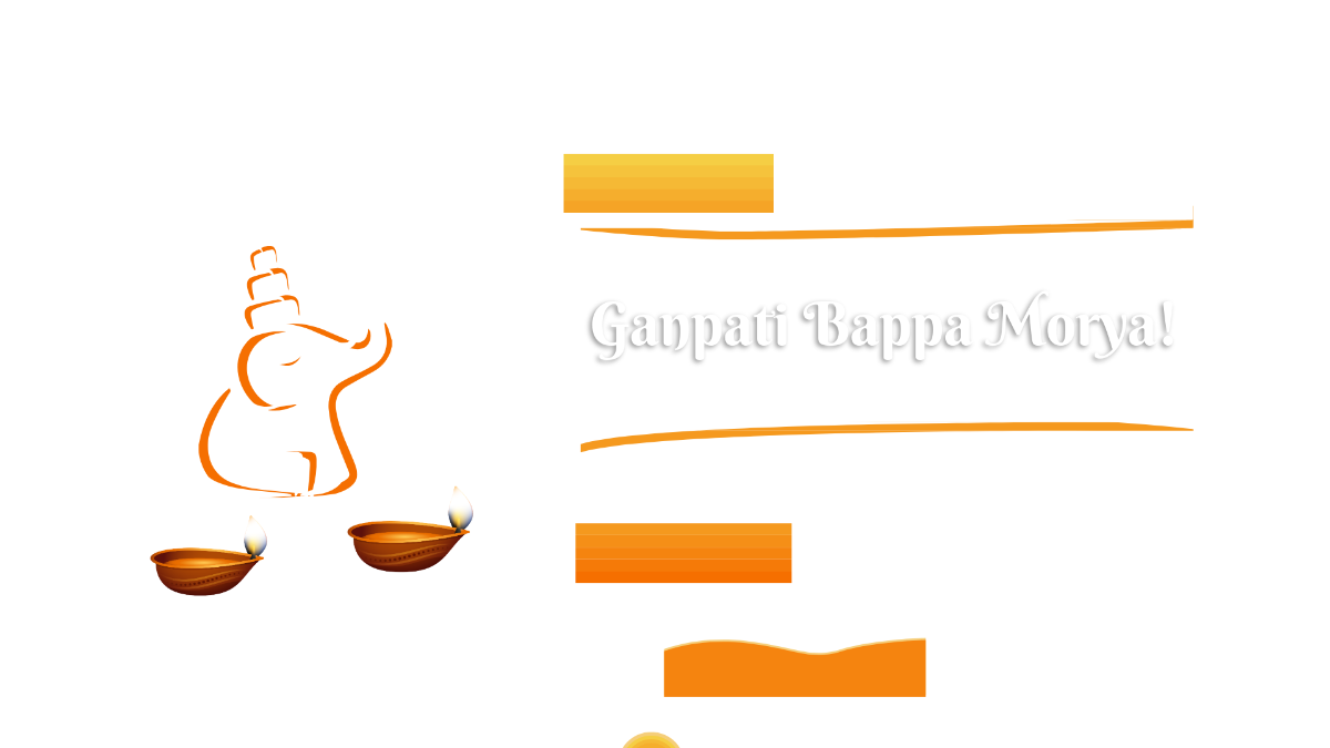 Free Ganesh Chaturthi Background Template to Edit Online
