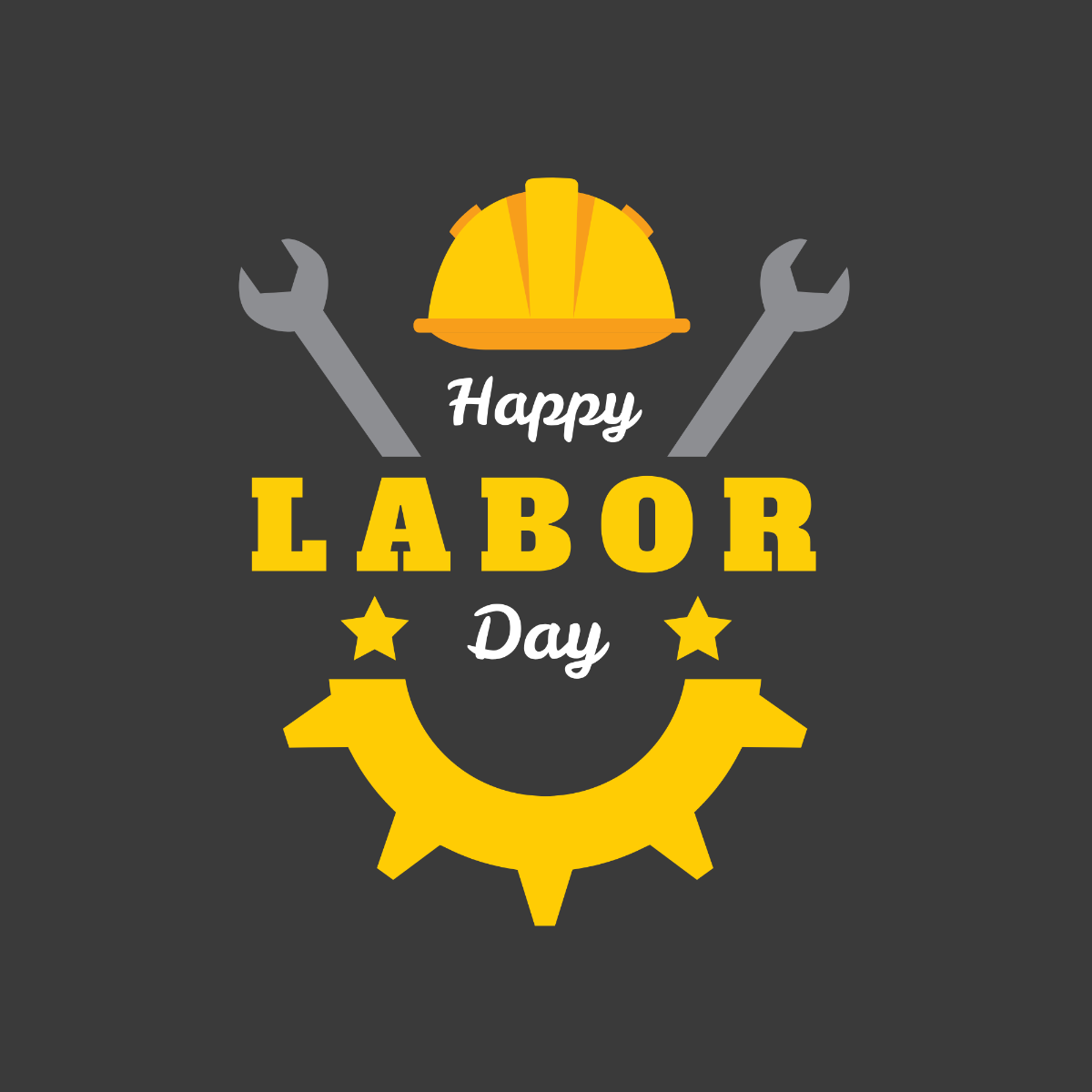 Labor Day Logo Vector Template - Edit Online & Download