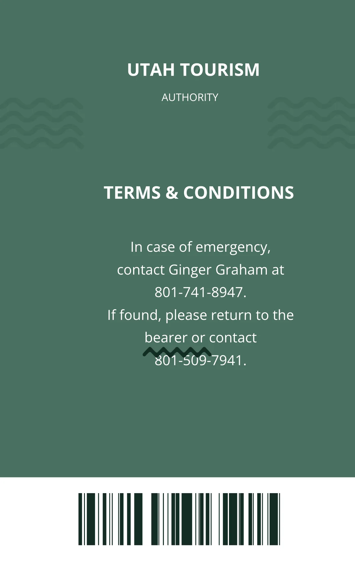 Free International ID Card Template to Edit Online