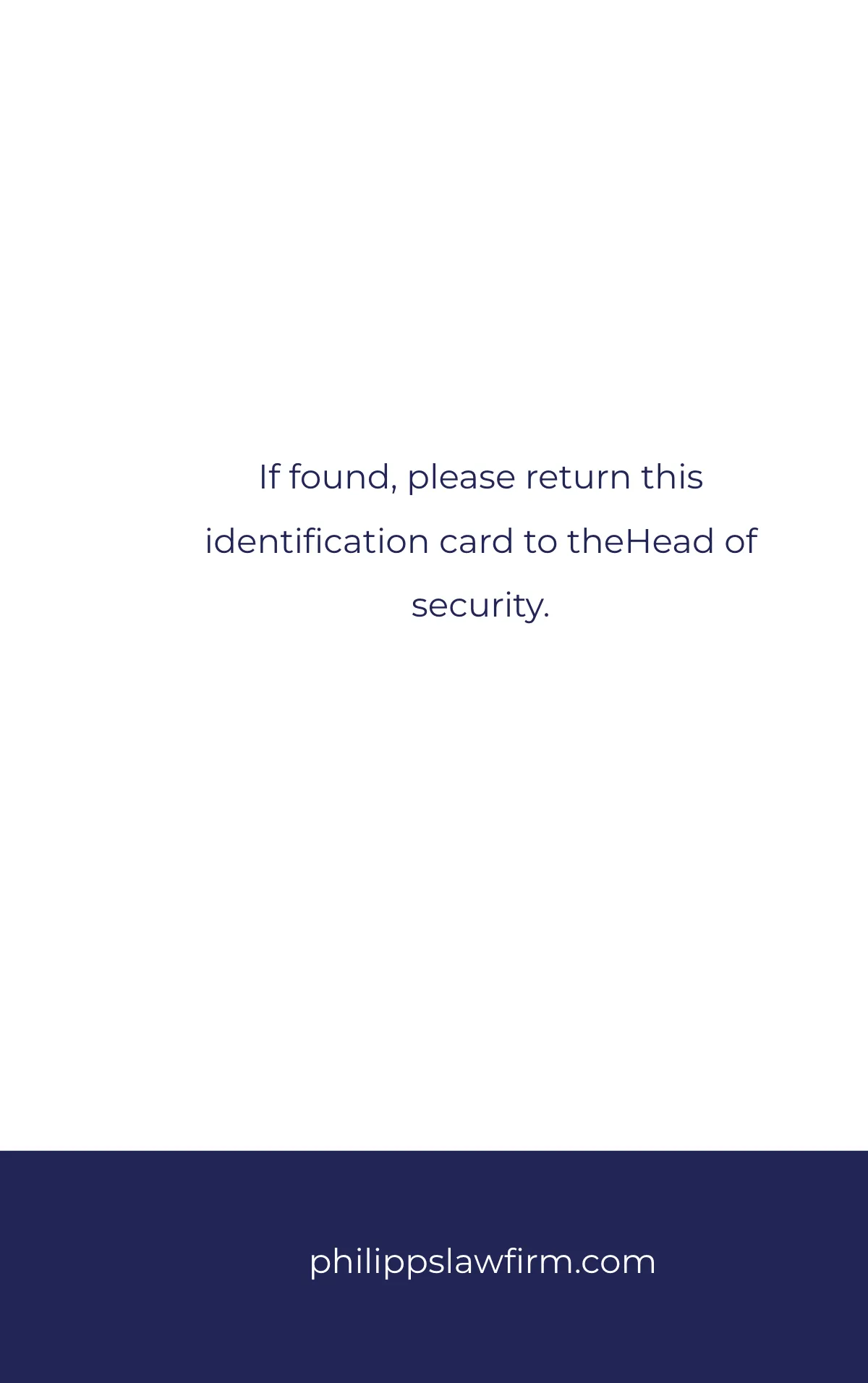 Free Legal Investigation ID Card Template to Edit Online