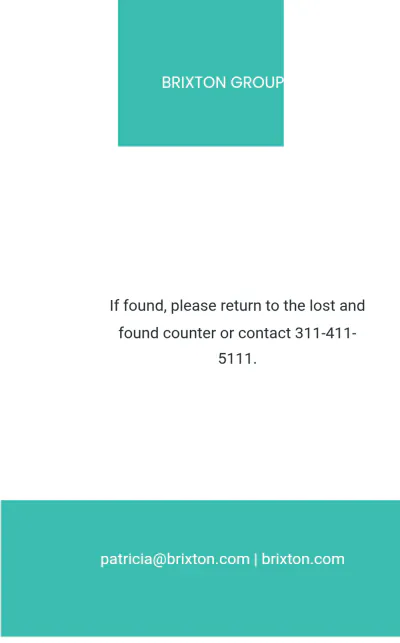 Free Simple Investigator ID Card Template to Edit Online