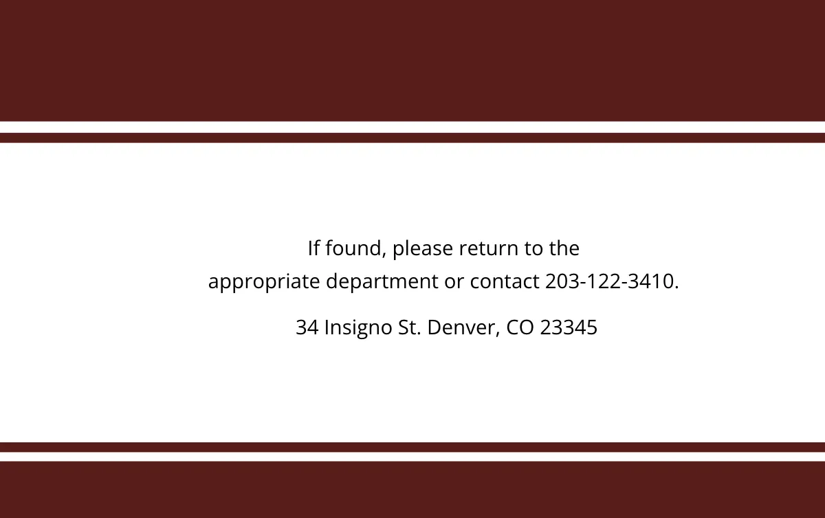 Free Airline ID Card Template to Edit Online