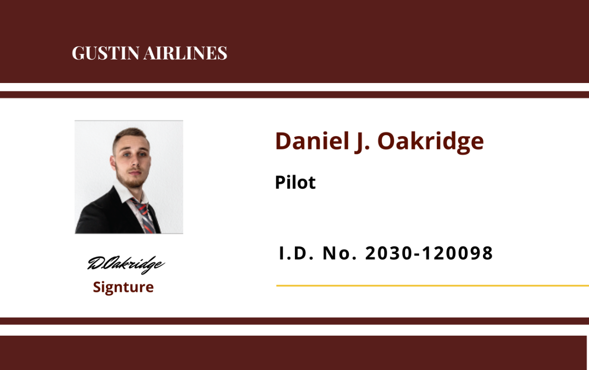 Airline ID Card