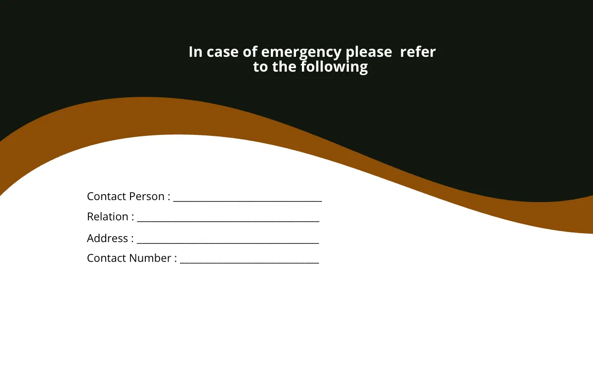 Free Blank University ID Card Template to Edit Online