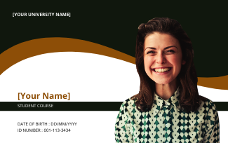 Free College Id Card Templates Edit Online And Download